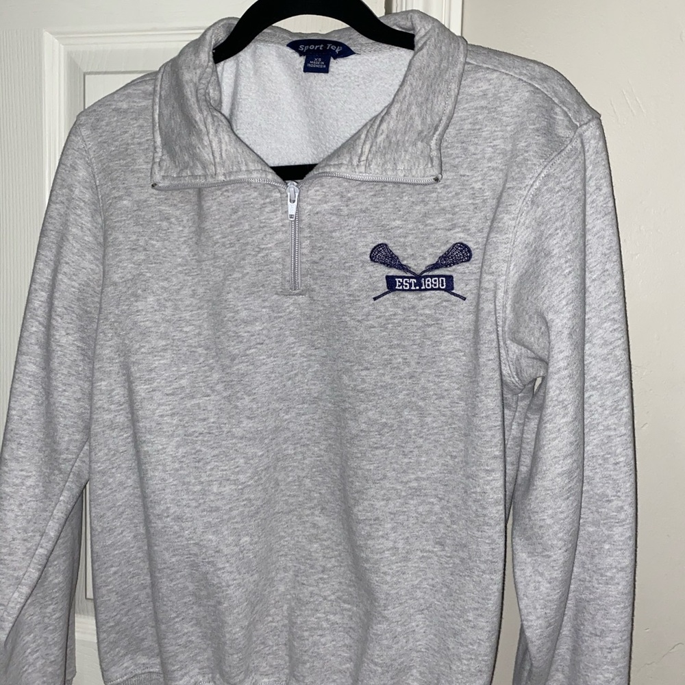 lacrosse zip up fleece